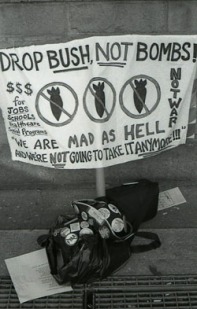 [Union Sq.Park, NYC, July 2004, Anti-War/Republican Protest] (Fleck)