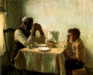 Henry O.Tanner's "Thankful Poor"