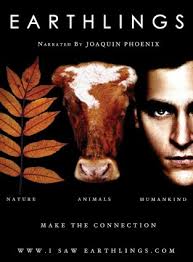 Earthlings was narrated by Joaquin Phoenix 